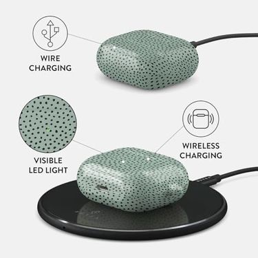 Diğer 57858324449259499283959 Burga Airpods 3 İle Uyumlu Kılıf, Mint Gelato Addison