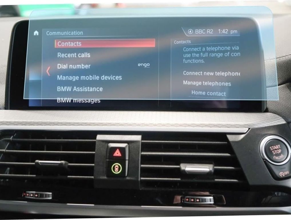 Diğer 57858324449578999283959 Bmw X3 12.3 İnç Ekran Koruyucu Multimedya Parlak