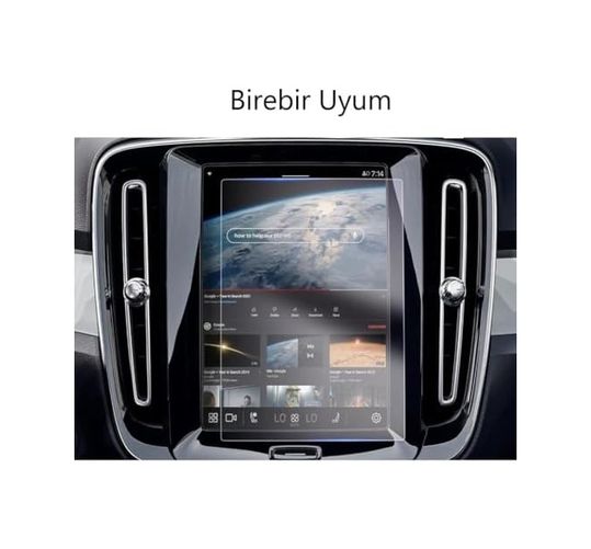 Diğer 57858324449581299283959 Xc90 9 İnç Mat Ekran Koruyucu Multimedya Navigasyon