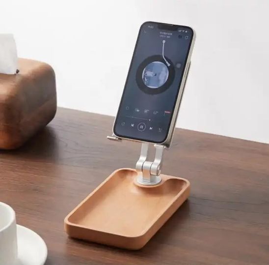 Diğer 57858324450183699283959 Profesyonel Tok Alüminyum Stand Ahşap Tabanlı Model A Sınıfı Malzeme Döner Tablet Akıllı Telefon Standı Masaüstü Stand Katlanabilir Cep Telefonu Telefon Tutucu A.kahverengi Tm01 Acı Kahverengi