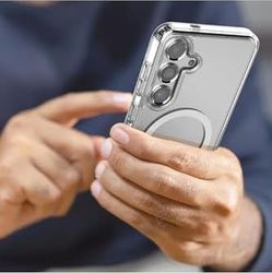 Diğer 57858324450198099283959 Galaxy A26 Kılıf Kablosuz Şarj Destekli Şeffaf Silikon Kapak Addison