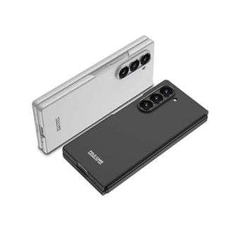 Diğer 57858324450286799283959 Galaxy Z Fold 6 Uyumlu Sert Kıpta Koruma Kılıfı Siyah Dayanıklı Kapak Tasarımı - Mavi Addison