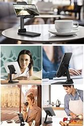 Diğer 57858324450527799283959 Yeni Nesil Masaüst Telefon Tutucu Telefon Standı Katlanır Acı Kahverengi