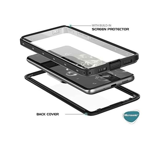 Diğer 57858324450623299283959 Galaxy S23 İçin Kılıf Waterproof 360 Full Body Protective Siyah Galaxy S23 İle Uyumlu Kılıf - Siyah Addison