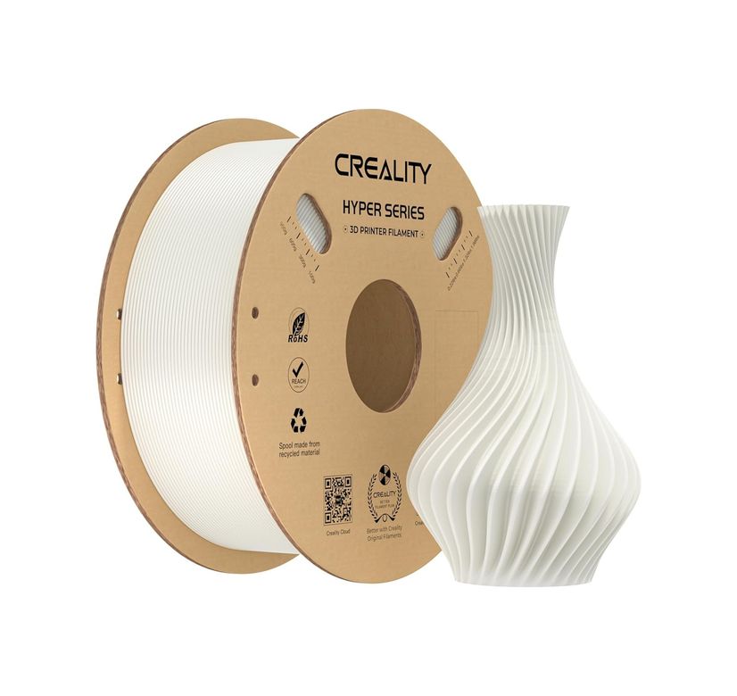 Diğer 57858324451263799283959 Creality Hyper Pla Filament, 3D Yazıcı İçin, 1,75 Mm 3D Baskı Filament, 1 Kg Karton Makara, Ölçü Hassasiyeti +/- 0,03 Mm, Çoğu Fdm 3D Yazıcı İçin Uygun Beyaz 022St-C Toner Kartuşu 1