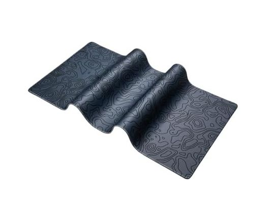 Diğer 57858324451297099283959 Pro - 5 Farklı Model Dikişli Kenar 120X60 Cm Oyuncu Gaming Mouse Pad Dark Grey Map 001