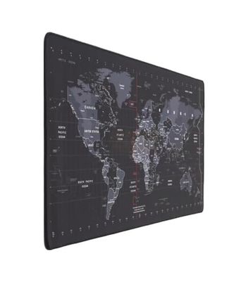 Diğer 57858324451326699283959 Dünya Haritası Ekstra Büyük Genişletilmiş Kaymaz Kauçuk Oyun Mouse Pad & Klavye Masa Mat Bilgisayar Aptop İçin 900 Mm X 400 Mm X 2 Mm L Zmp253 Siyah Dünya Haritası, 90 X 40 Cm 001