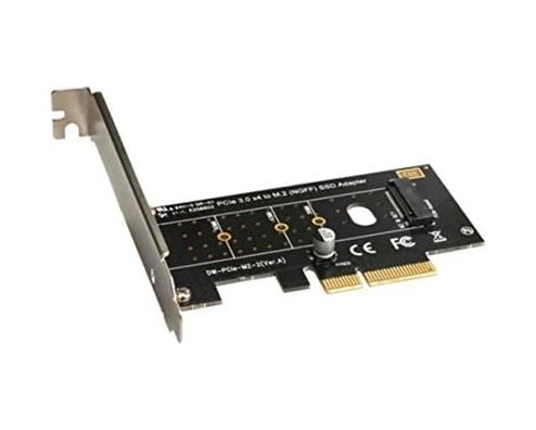 Diğer 57858324451332499283959 4446 Pci-E 3.0 X4 To Nvme M.2 M Key Ngff Ssd Çevirici Dönüştürücü Kart Adaptör Açık Gri