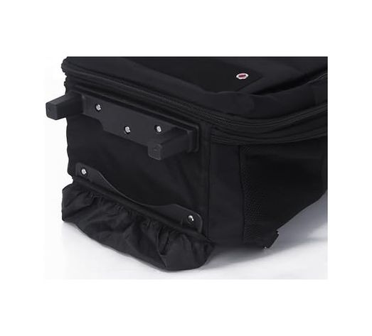 Diğer 57858324451410799283959 Vıp Travel Serisi Tekerlekli Trolley 17,3,15,6,14 Uyumlu Sırt Laptop Çantası - Siyah 4296