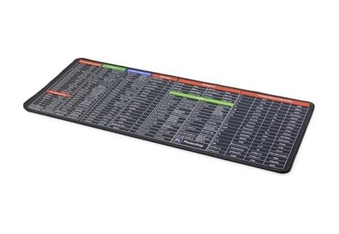 Diğer 57858324451470799283959 Kısayol Xl Mousepad 70X30 Cm Masa Matı Excel, Word, Photoshop, Cad Tüm Kısayollar Elinizin Altında Çift Dikişli Kenarlar, Kaymaz Taban Ofis Ve Verimlilik İçin Şık Ve İşlevsel Tasarım 001