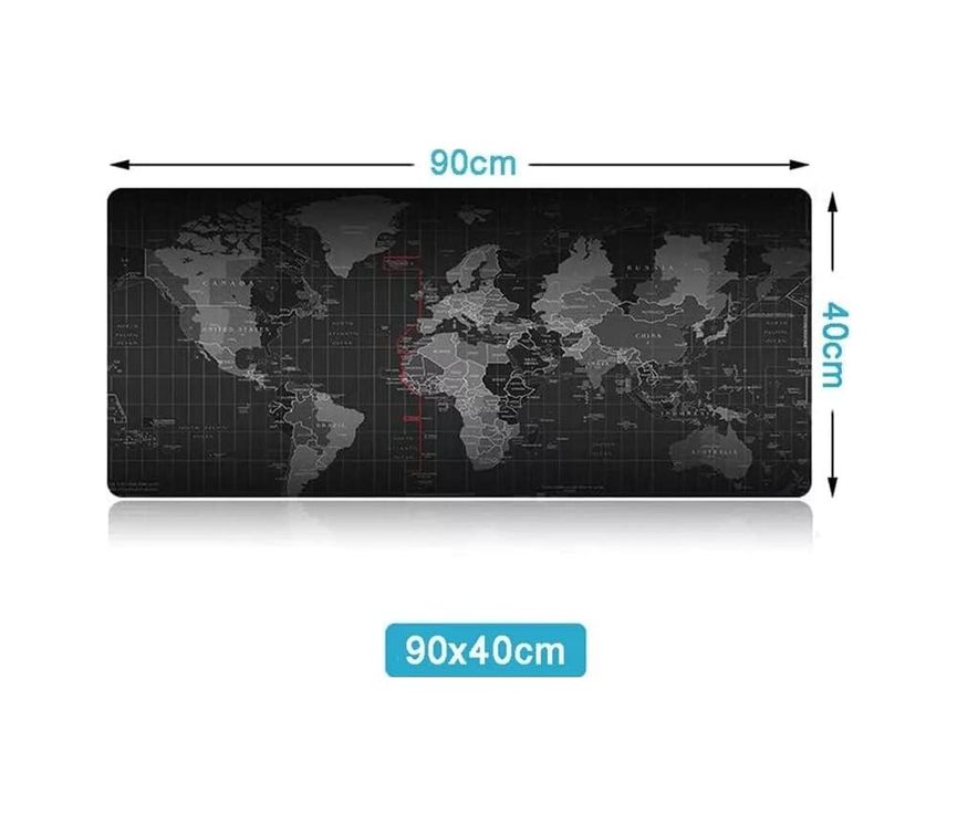 Diğer 57858324451483499283959 Büyük Boy 88X40 Xxl Dünya Desenli Mouse Pad Kauçuk Kaymaz Alt Taban, Yumuşak Kumaş Oyuncu Mousepad, Bilgisayar Ve Dizüstü, Notebook Uyumlu 88 40 001