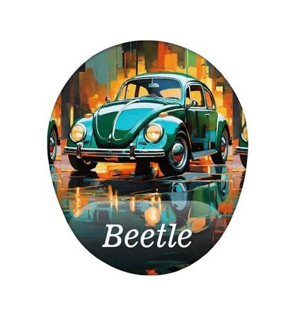 Diğer 57858324451514899283959 Retro Beetle Mouse Pad 001