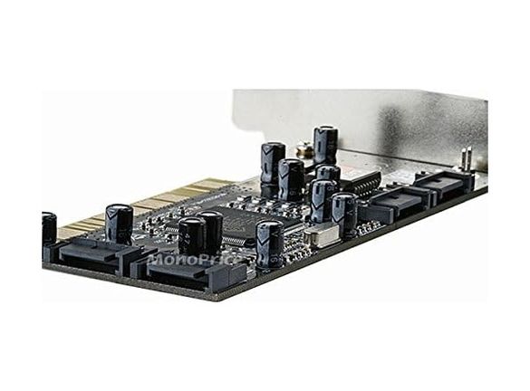 Diğer 57858324451572299283959 4539 Pci Sata - I/o Kontrol Kart 4 Port Hdd Veri Harddısk Çoklayıcı Açık Gri