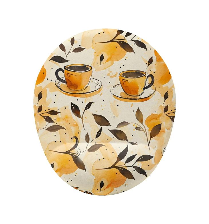 Diğer 57858324451627199283959 Türk Kahvesi Desenli Bilek Destekli Mouse Pad 001