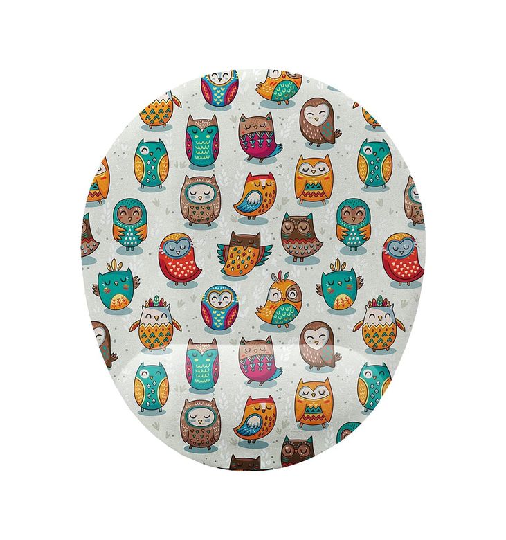 Diğer 57858324451659899283959 Sevimli Baykuşlar Bilek Destekli Mouse Pad 001