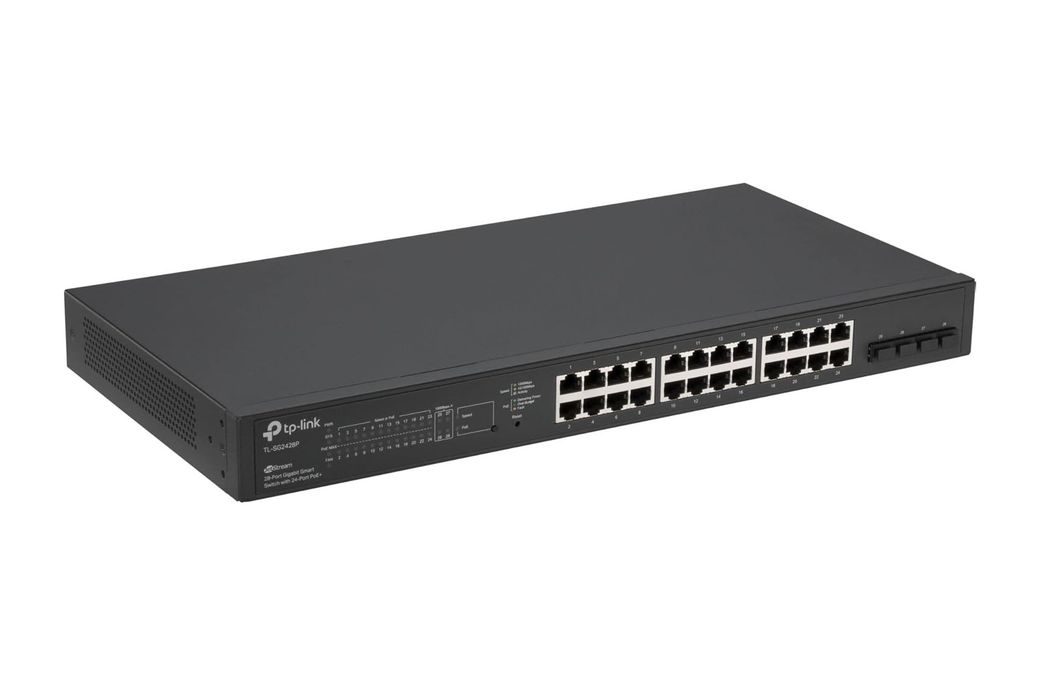 Diğer 57858324451830899283959 Tl-Sg2428P, Jetstream 28-Port Gigabit Smart Switch With 24-Port Poe+ Açık Gri