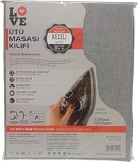 Diğer 57858324451845899283959 Keçeli Ütü Masası Kılıfı Kalın Pamuklu Ve Dayanıklı Ütü Masası Örtüsü Kaymaz Lastikli Kolay Takılan Ütü Kılıfı Buhar Geçirgen Dayanıklı Kumaş 1, Bej Açık Ahşap