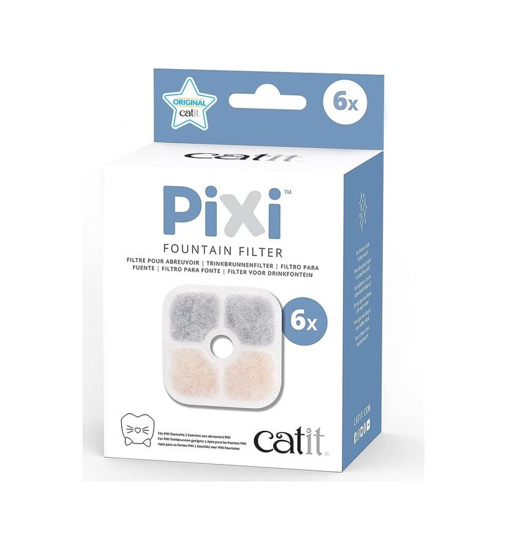 Diğer 57858324451904499283959 43722 Pixi Yedek Filtre, Pixi Su Çeşmesi İçin İçme Çeşmesi Filtresi, 6'lı Paket -