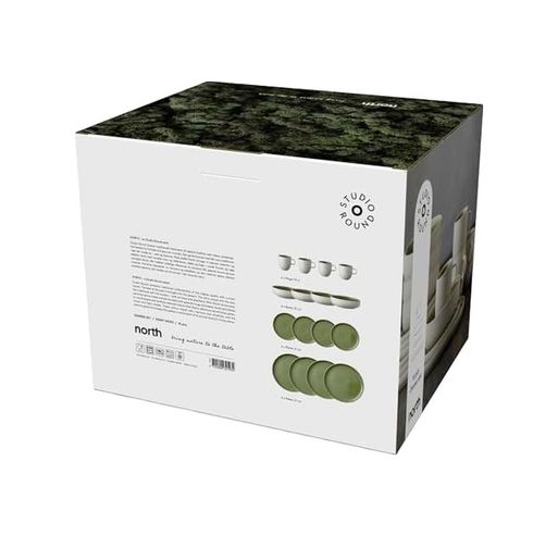 Diğer 57858324451984099283959 Yemek Takımı, 4 Kişilik, Porselen Yemek Takımı, 16 Parça, Danimarka Tasarımlı Porselen Yemek Takımı, Bulaşık Makinesinde Yıkanabilir Ve Mikrodalga Fırına Uygun Açık