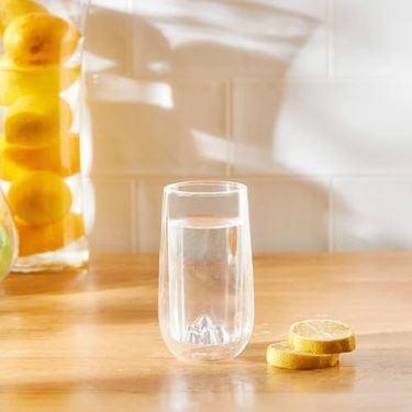 Diğer 57858324452040199283959 Globe Çift Cidarlı Volkan Kısa Bardak, 250 Milliliters Açık Altın