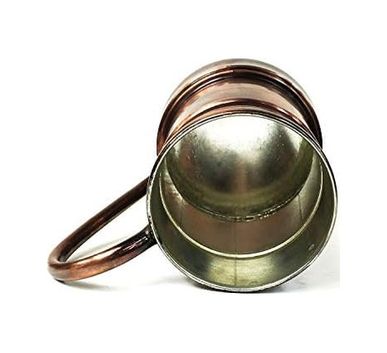 Diğer 57858324452053199283959 Debito Bakır Kupa Bardak Mug Açık Altın