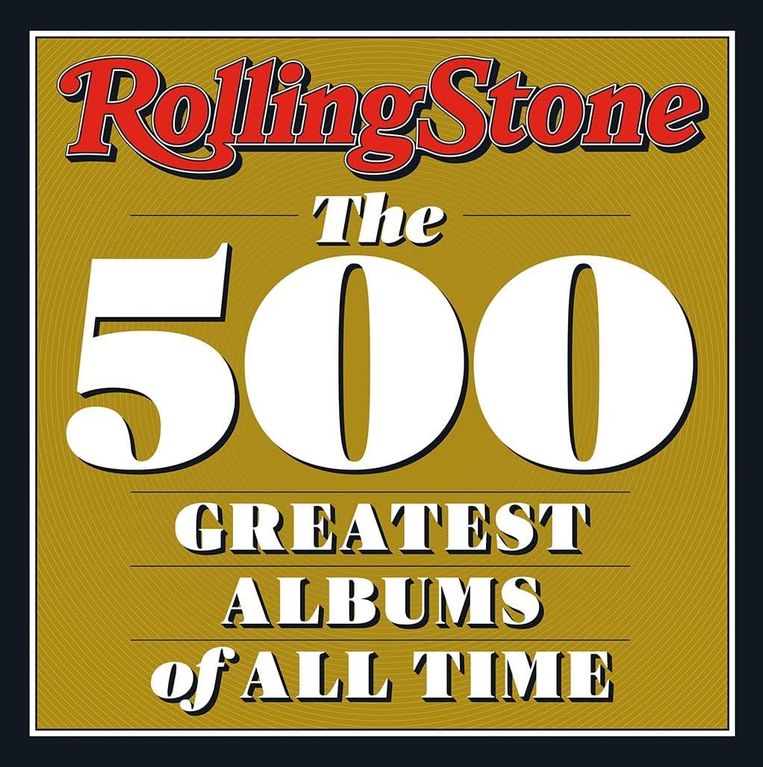 Diğer 57858324452087999283959 Rolling: The 500 Greatest Albums Of All Time Açık Altın