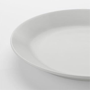 Diğer 57858324452098999283959 Tatlı Tabağı, Beyaz, 19 Cm Antrasit