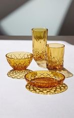 Diğer 57858324452209799283959 Glas Sorrento Tabak 4 Adet Çap:16 Cm Açık