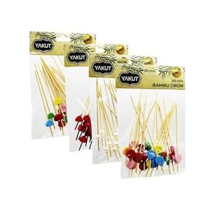 Diğer 57858324452312799283959 Bambu 55 Parça Mega Set Bambu 24 Parça Çatal Kaşık Bıçak Seti+Maşa+6Ad. Ölçek Baharat Kaşığı+24 Ad. Kokteyl Kürdan Seti Açık Ahşap