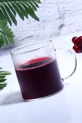 Diğer 57858324452423999283959 Üfleme Cam Kulplu Kupa Bardak Açık Altın