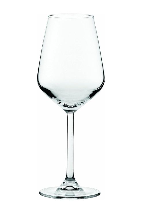 Diğer 57858324452454999283959 Kadeh, Cam, Şeffaf, Paket 6 Adet, 34,5 Cl Açık Mavi
