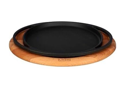 Diğer 57858324452533299283959 Döküm Pizza//pankek Tavası, Ahşap Altlıklı - Lv As 120 - Lv As 133 Açık Ceviz