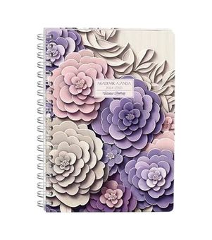 Diğer 57858324452716699283959 Akademik Ajanda 2024-2025 Spiralli 17X23Cm 100Gr. Açık Gri
