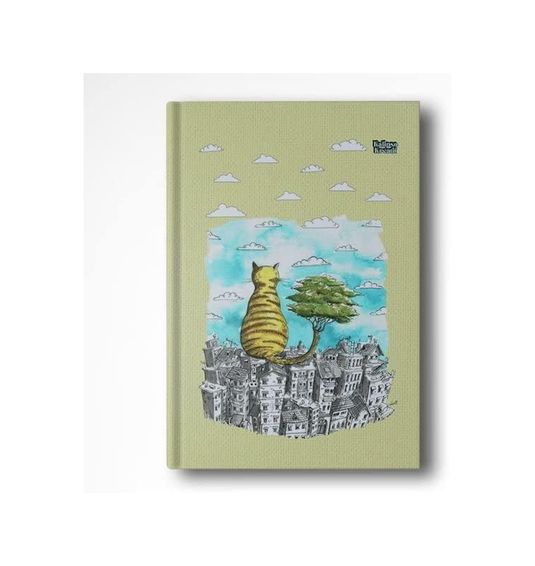 Diğer 57858324452725599283959 Hakan Çapkan 14X20 Sokaklar Çizgili Butik Defter Açık Gri