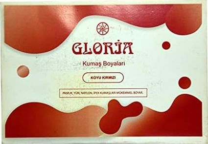 Diğer 57858324452856299283959 Kumaş Boyası Koyu Kırmızı 10 Gr Paket 124-Pembe