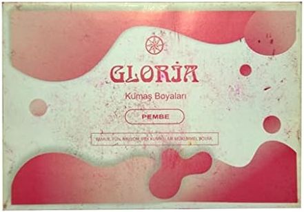 Diğer 57858324452857199283959 Kumaş Boyası Pembe 10 Gr Paket 124-Pembe