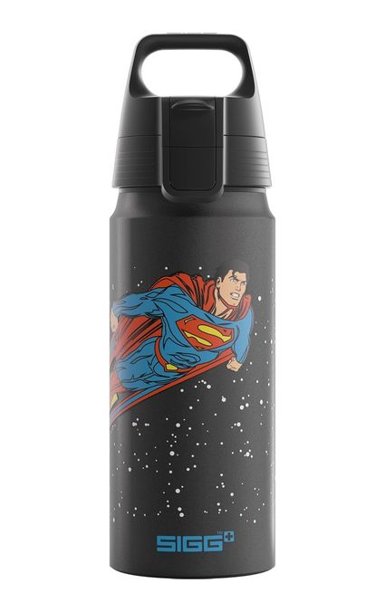 Diğer 57858324452900999283959 - Wmb One Superman Alüminyum İçecek Şişesi, Karbondioksit İçin Uygun, Sızdırmaz, Tüy Kadar Hafif, Bpa İçermez, İklime Zarar Vermez, Sertifikalı, Spor Ve Okul, Siyah, 0,6 L Bej
