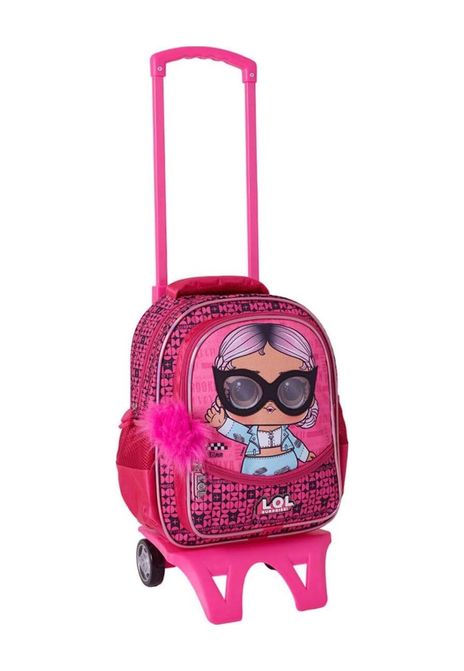 Diğer 57858324452945399283959 Sürprise Çekçekli Okul Çantası 2183 124-Pembe