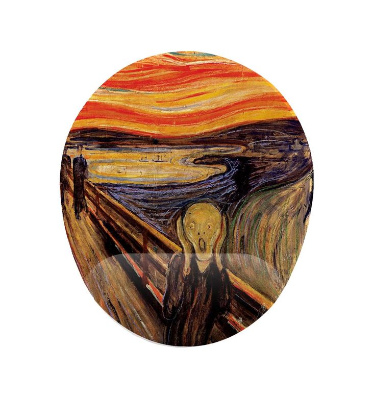 Diğer 57858324453022099283959 Çığlık Scream Bilek Destekli Mouse Pad 001
