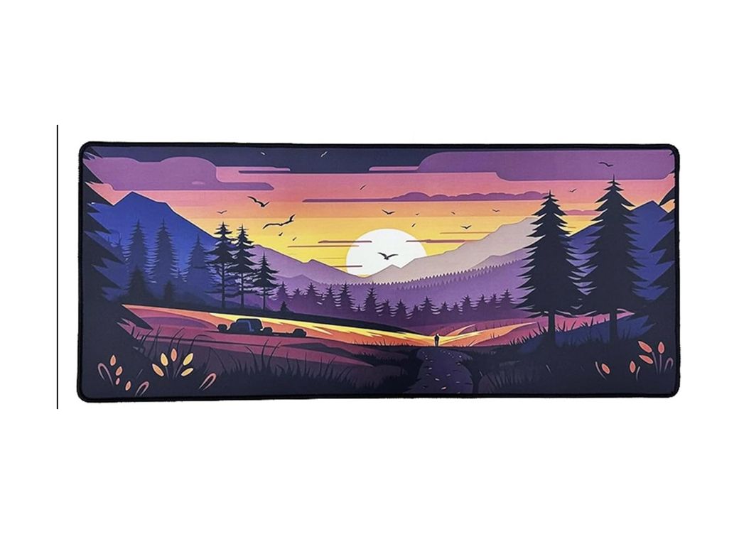 Diğer 57858324453082499283959 Onezero Zr912 70X30Cm Günbatımı Desenli Mouse Pad 001