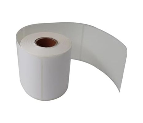 Diğer 57858324453144999283959 Pp Opak Etiket 100Mm X 150Mm Ruloda 350 Adet 40Mm Çapında Yırtılmaya Dayanıklı Etiket, Beyaz 1