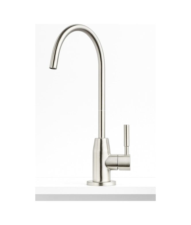 Diğer 57858324453653399283959 Arıtma Musluğu, Inox, 24 Cm, Boyun, Tek Kollu, Krom Kaplama, 360 Döner, Yüksek Kalite Lüx Su Armatürü Açık Beyaz
