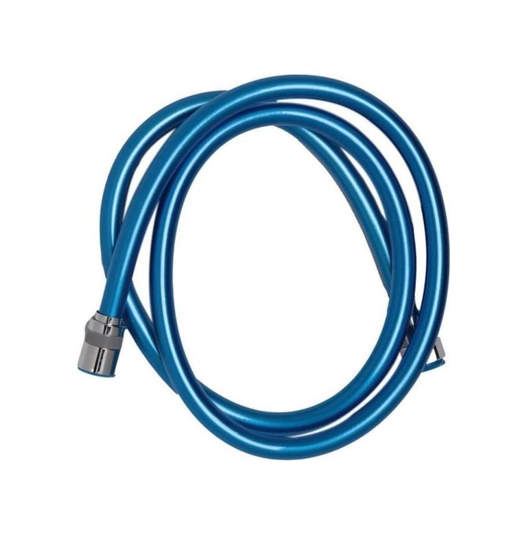 Diğer 57858324453758099283959 Mavi Paslanmaz Kopmaz Kaliteli Pvc Duş Hortumu Tüm Duş Setleri Ile Uyumlu 1,5 Metre 6998