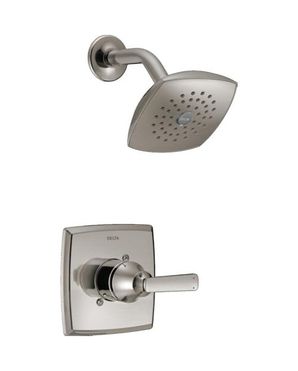 Diğer 57858324453812999283959 Brilliancestainless - T14264-Ss Ashlyn Shower, Stainless Açık Mavi