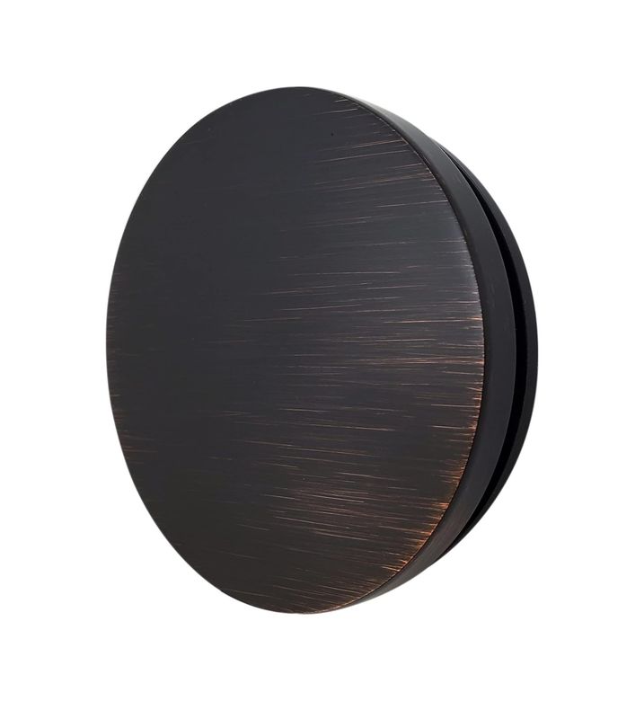 Diğer 57858324453822899283959 Westbrass D980R-12A Yüzen Deliksiz Banyo Atığı Taşma Ön Plaka Ve Adaptör, Antik Bronz 12 Izgara