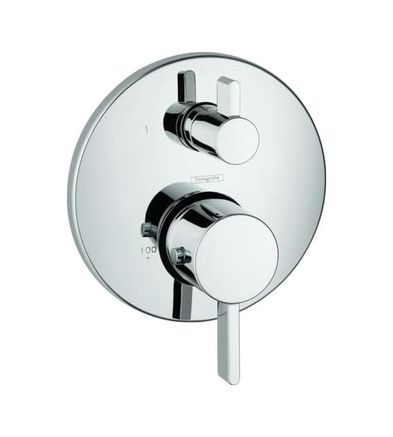 Diğer 57858324453830899283959 04231000 S Termostatik With Volume Control And Diverter, Chrome By Açık Mavi
