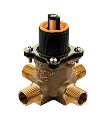 Diğer 57858324453842099283959 0X8-310A Permabalance Tek Kontrollü Küvet Ve Duş Kaba Vana, Pirinç Açık Mavi