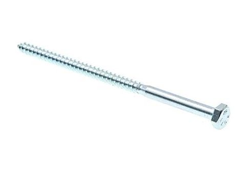 Diğer 57858324453879399283959 9055344 Altıgen Vidalı Vidalar, 1/4 İnç X 5 In., A307 Grade A Çinko Kaplama Çelik 50'li Paket 4296