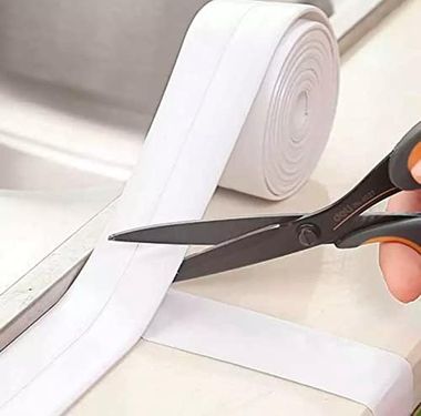 Diğer 57858324453956199283959 Su Sızdırmaz Mutfak Banyo Duvar Küvet Lavabo Duşakabin Bandı Açık Gri