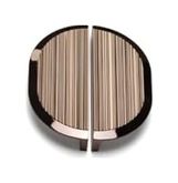 Diğer 57858324454163599283959 128 Mm Rose Rengi /çizgili Kulp Tek Adet Yarım A.ağaç